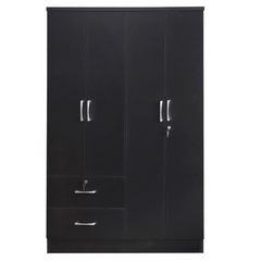 Luna Modern Wood Armoire: Elegance Unveiled