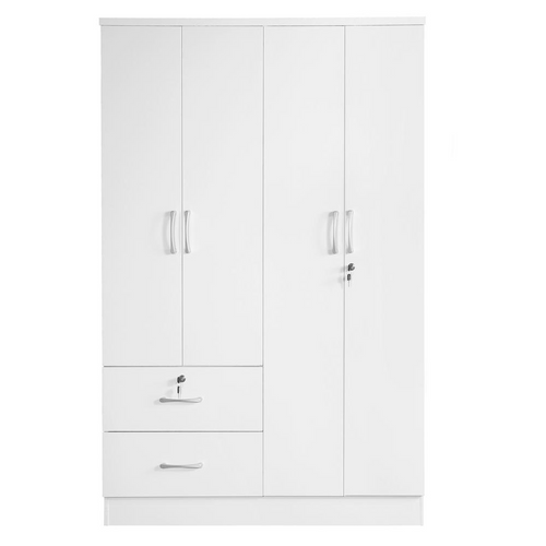 Luna Modern Wood Armoire: Elegance Personified