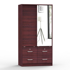 Exquisite Elegance: Sarah's Mahogany Armoire