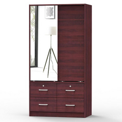 Exquisite Elegance: Sarah's Mahogany Armoire