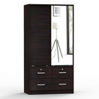 Sarah Double Sliding Armoire: Luxurious Elegance