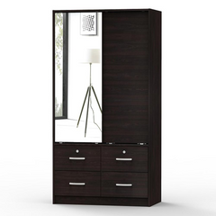 Sarah Double Sliding Armoire: Luxurious Elegance