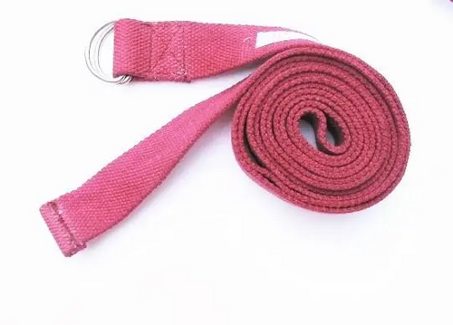 Deluxe Handwoven Yoga Strap: Elegance and Support
