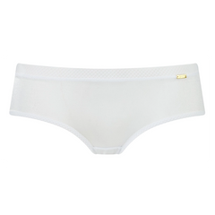 Sheer See Through Shorts Panty Gossard Glossies White