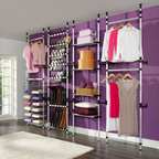 vidaXL Aluminum Wardrobe: Elegance, Practicality, Unmatched.