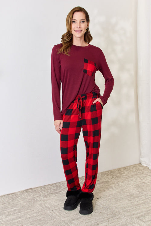 Plaid Paradise Pajama: Cozy Charm Ensemble 🌟