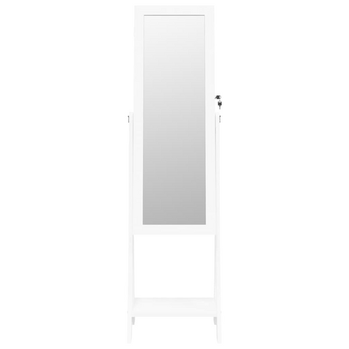 vidaXL White Mirror Cabinet: Opulence Redefined