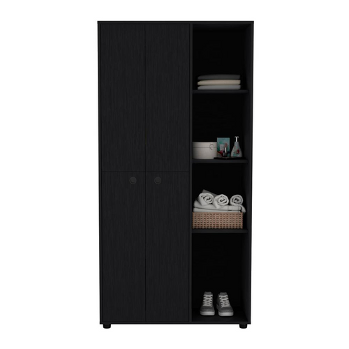 The Luxurious Black Armoire: A Timeless Elegance