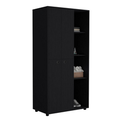 The Luxurious Black Armoire: A Timeless Elegance