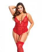 Red Lace Goddess Teddie: Embark on Romance 💖