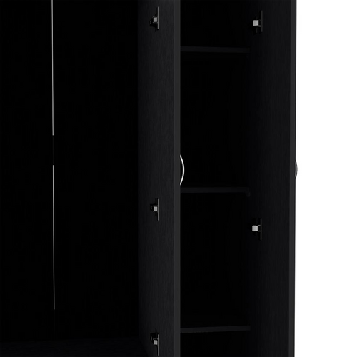 The Westbury Black Wardrobe Armoire: Magnificent Majesty.