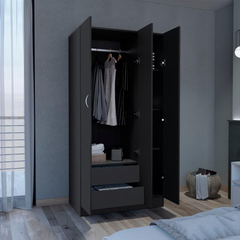 The Westbury Black Wardrobe Armoire: Magnificent Majesty.