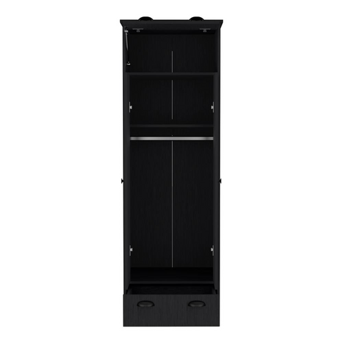 The Black Tifton Armoire: Elegance Redefined