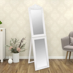 vidaXL Elegant Baroque White Mirror: Opulent Sophistication