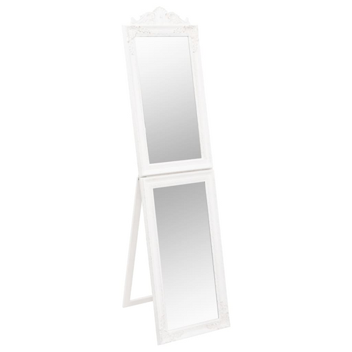 vidaXL Elegant Baroque White Mirror: Opulent Sophistication