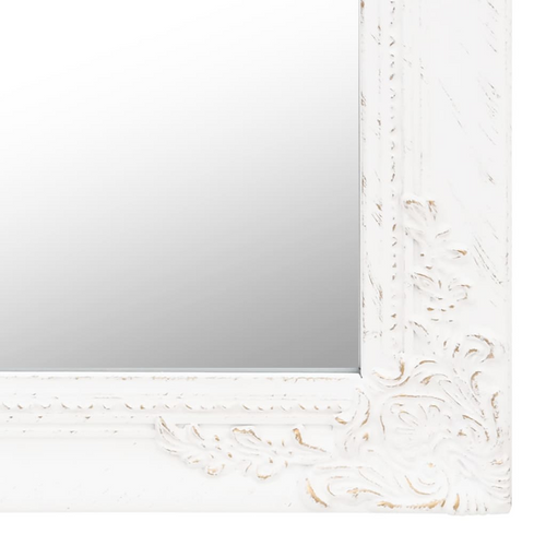 vidaXL Elegant Baroque White Mirror: Opulent Sophistication