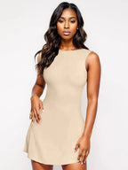 Dazzling Starlet Backless Mini Dress