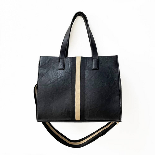 Becki Tote: Luxurious Vegan Elegance with Gold