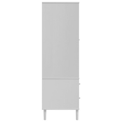 Senja White Rattan Wardrobe: A Luxe Ode