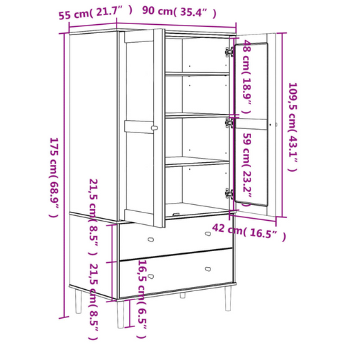 Senja White Rattan Wardrobe: A Luxe Ode