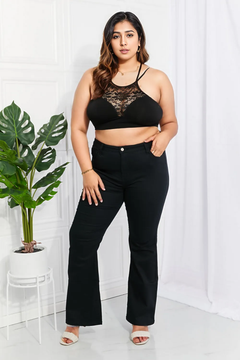 Feel empowered in Zenana Lace Cutout Bralette!