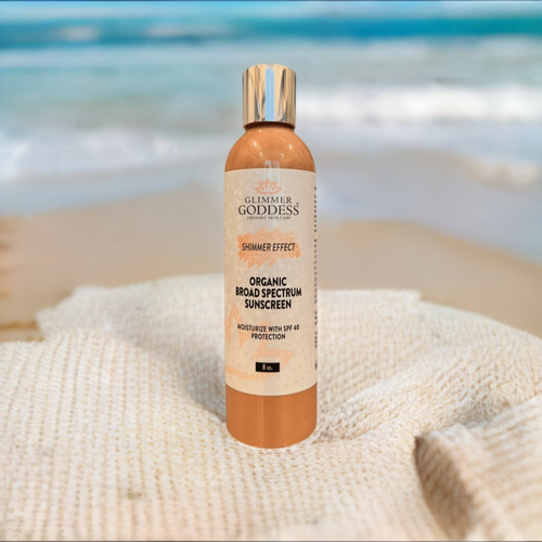 Goddess Glow Shimmer Suntan Lotion - Broad Spectrum SPF 40+