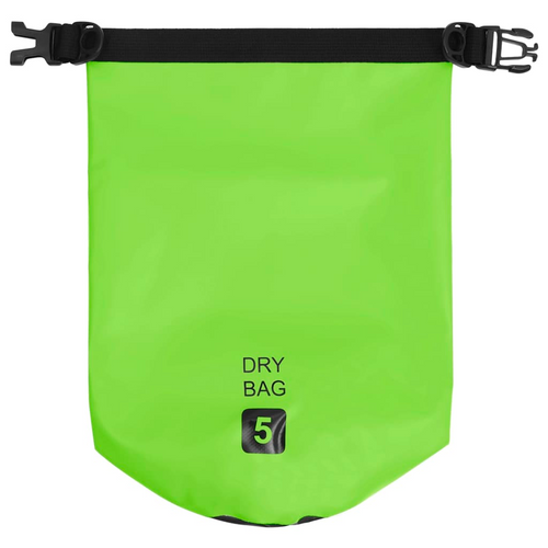 Green PVC Waterproof Dry Bag: Luxe Elegance