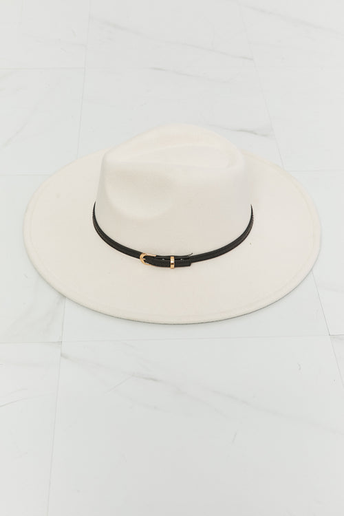 Fame Accessories Sophisticated Beige Fedora: A Timeless Elegance