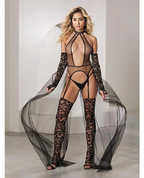 Sultry Met Gala Teddy: Elegant Boudoir Indulgence