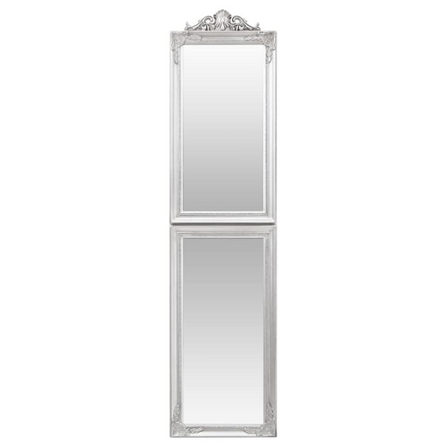 vidaXL Silver Mirror: A Baroque Masterpiece