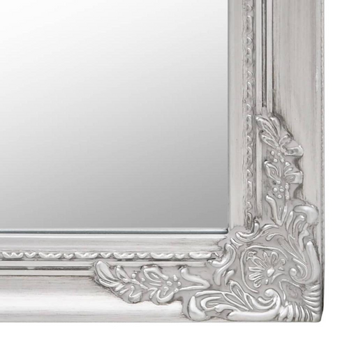 vidaXL Silver Mirror: A Baroque Masterpiece