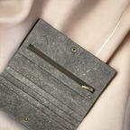 IKON SWEDEN: Eco-friendly Coconut Leather Slim Wallet