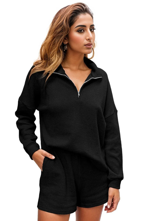 Cloud 9 Chic Zip-Up Lounge Set