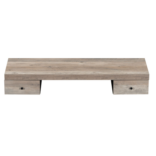 The Log Gray Vanity Desk: Refined Luxury