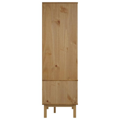 vidaXL Solid Pine Wardrobe_OTTA: Opulent Elegance