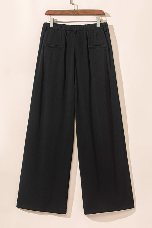 Chic Black Wide Leg Pants: Slay All Day!