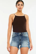 Kancan High Waist Denim Shorts: Summer Must-Have