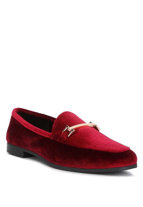 Evelio Velvet Loafers: Opulent Elegance