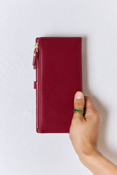 The Posh Textured Faux Leather Billfold