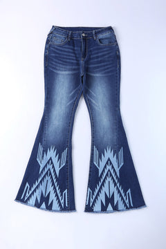 Blue High Rise Flare Jeans: Your Ultimate Style!