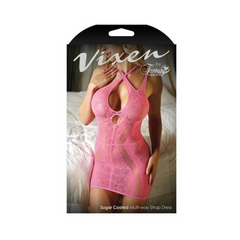 Vixen's Enchanting Pink Lace Romance Dress 😍