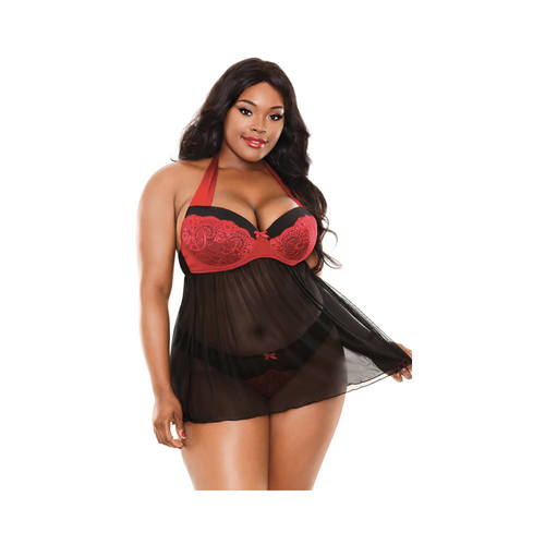 Sophia Seduction: Red & Black Romance Ensemble