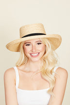 Fame Elegant Straw Weave Hat: Summer's Glory