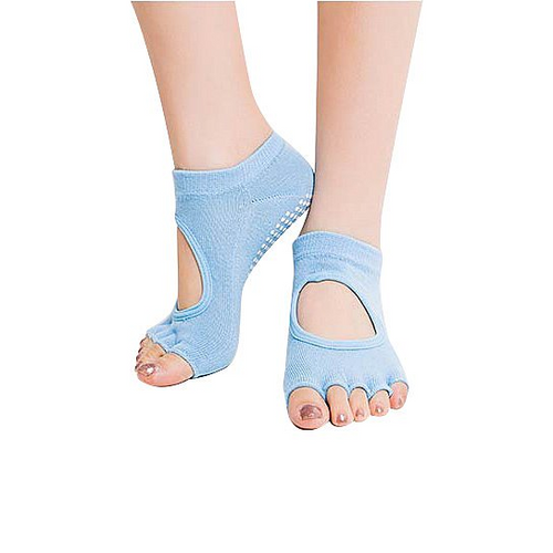 Opulent Peep Toe Thy Yoga Socks