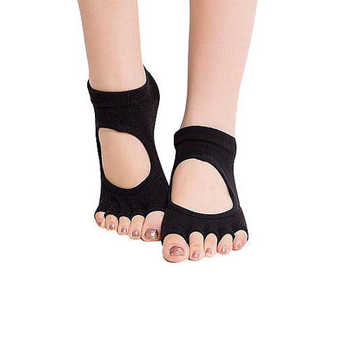 Opulent Peep Toe Thy Yoga Socks