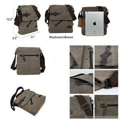 The Scholar's Canvas Satchel: An Academic Elegance