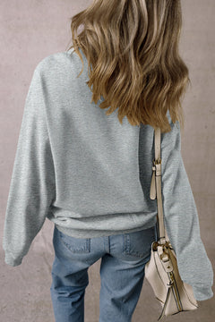 Parchment Dreamy Fleece Oversized Sweatshirt