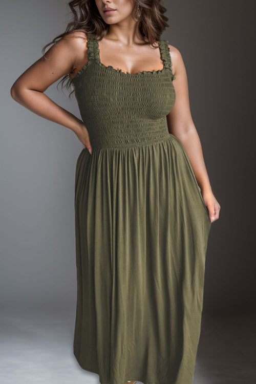 Opulent Elegance Plus Size Maxi Dress