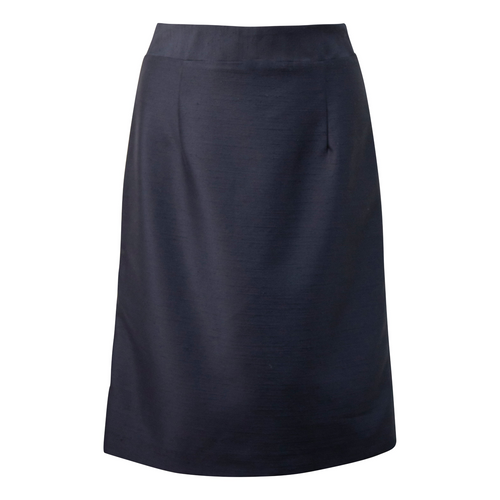 Luxe Black Straight Mini Skirt: Stylish Sophistication