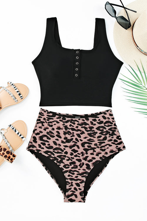 Leopard Love Elegance Tankini